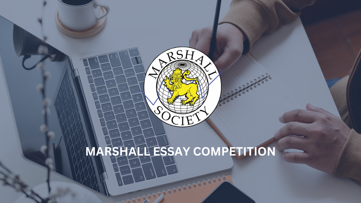marshall society essay competition 2021