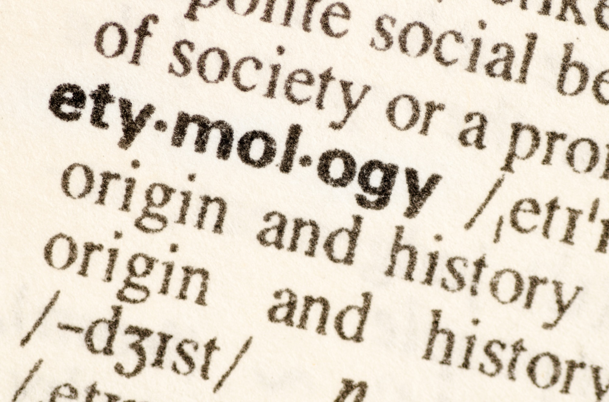 National Classical Etymology