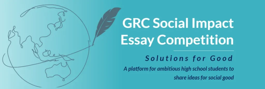 GRC Social Impact Essay Competition website