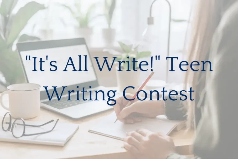 "It's All Write!" Teen Writing Contest