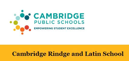 cambridge ringe and latin school website screenshot