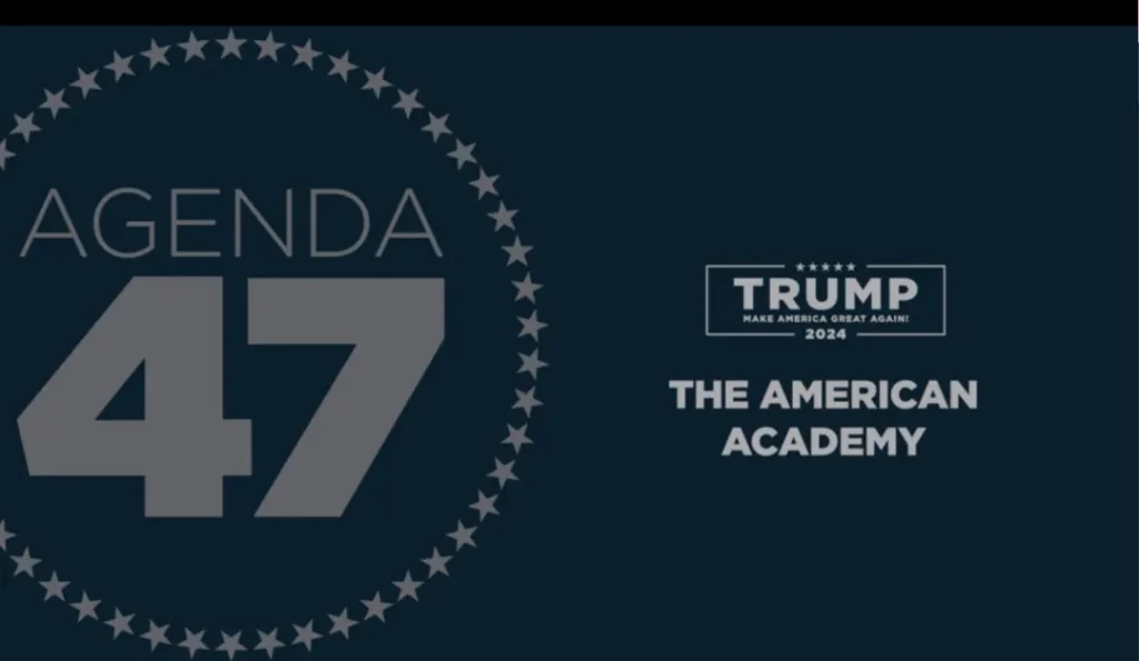 trump website screenshot