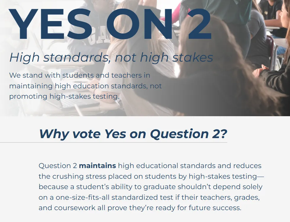 yesonquestion2ma website