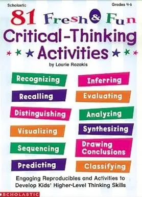 book 81 Fresh Fun Critical Thinking Activities 1