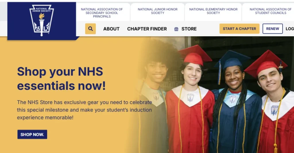 National Honor Society website