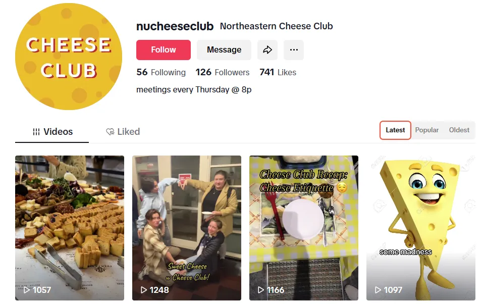 northeastern cheese club